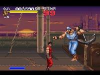 une photo d'Ã©cran de Final Fight 3 sur Nintendo Super Nes